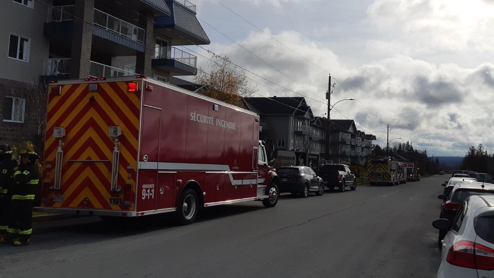Les pompiers appelés à intervenir à la résidence l'Oiseau bleu