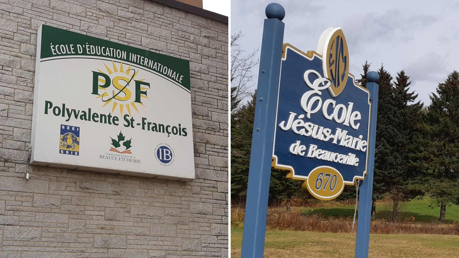 La Polyvalente Saint-François et l'école Jésus-Marie de Beauceville font partie des meilleurs en Chaudière-Appalaches.
