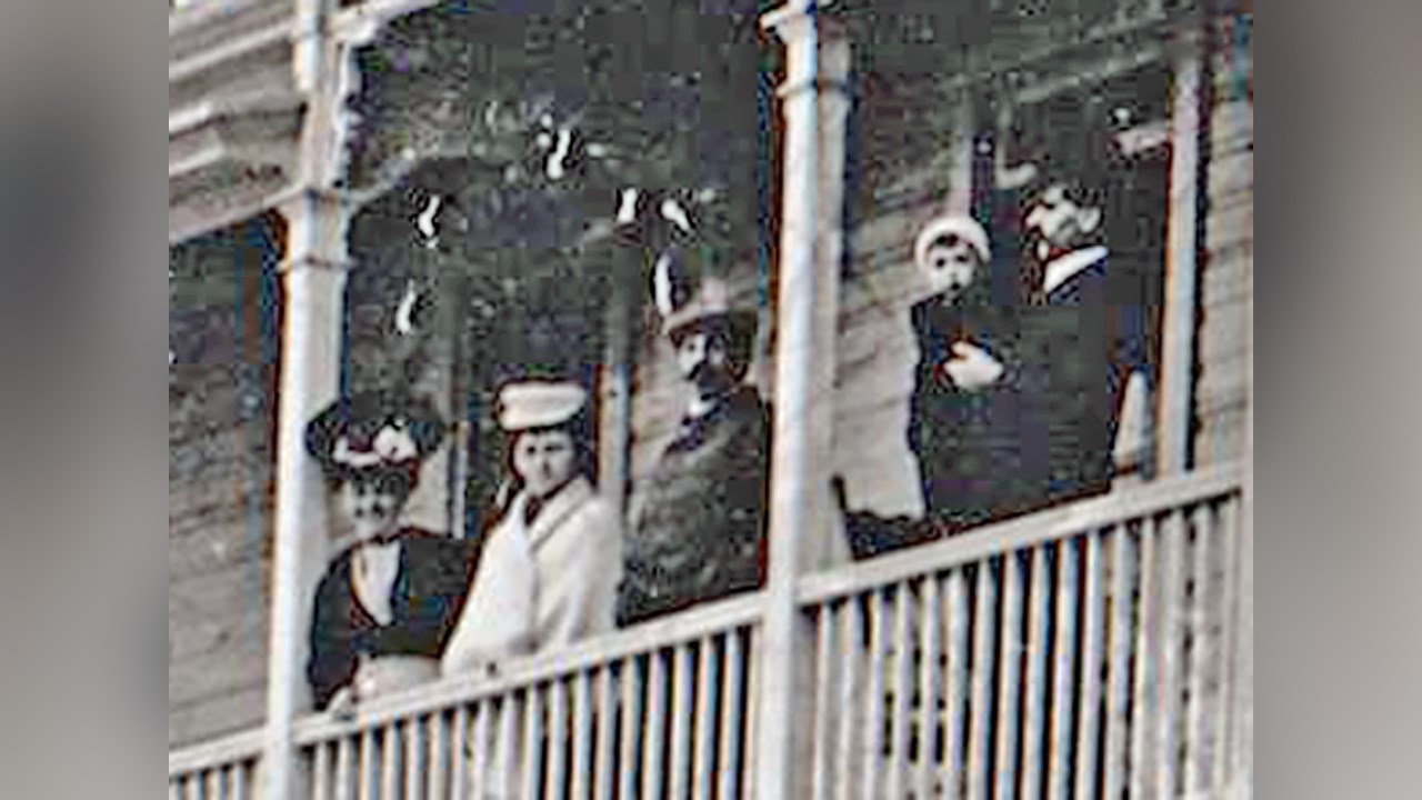 BUREAU ET RÉSIDENCE DU NOTAIRE JEAN LAVOIE EN 1908