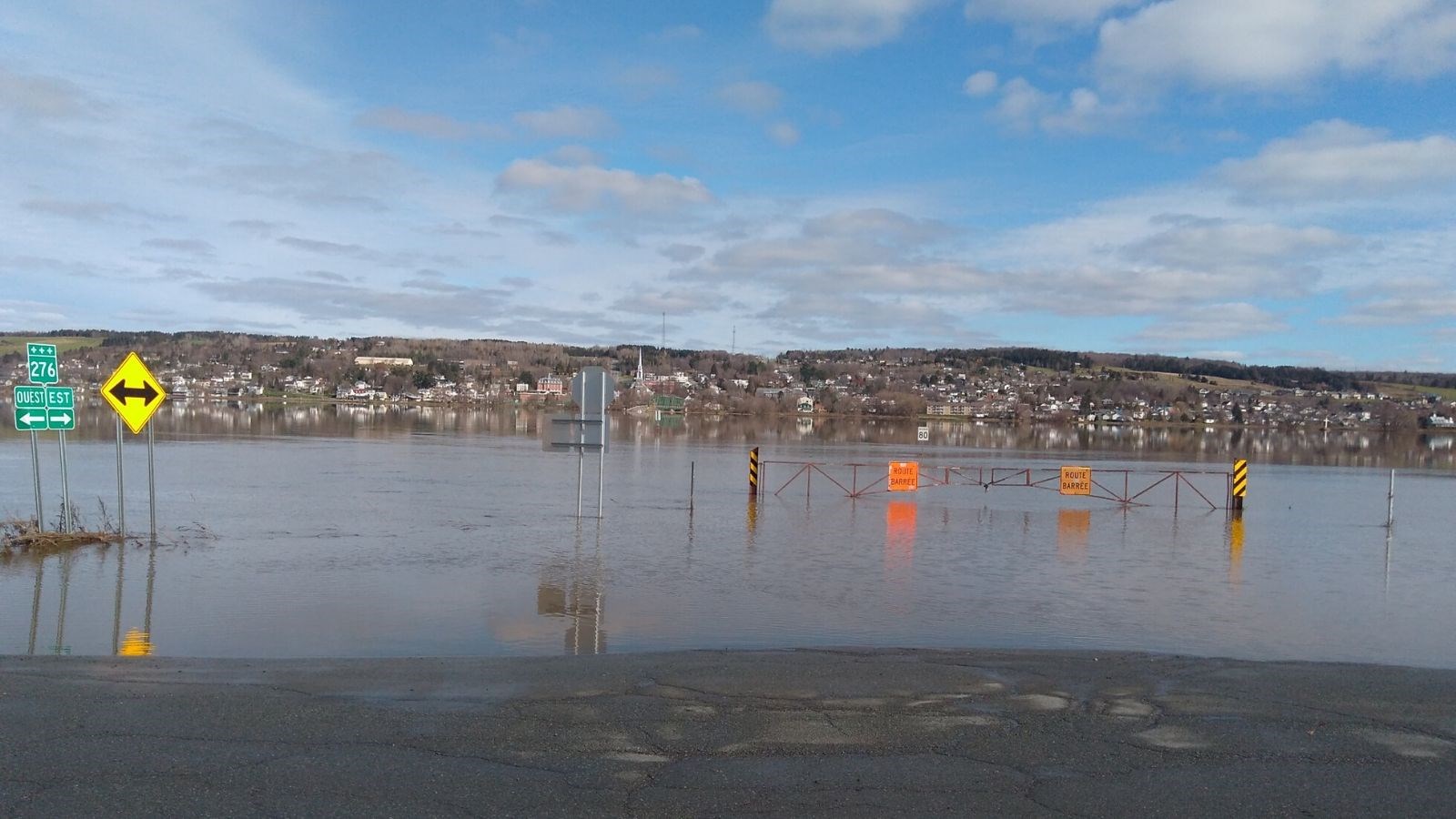 Tempête automnale : la situation se résorbe à Saint-Joseph