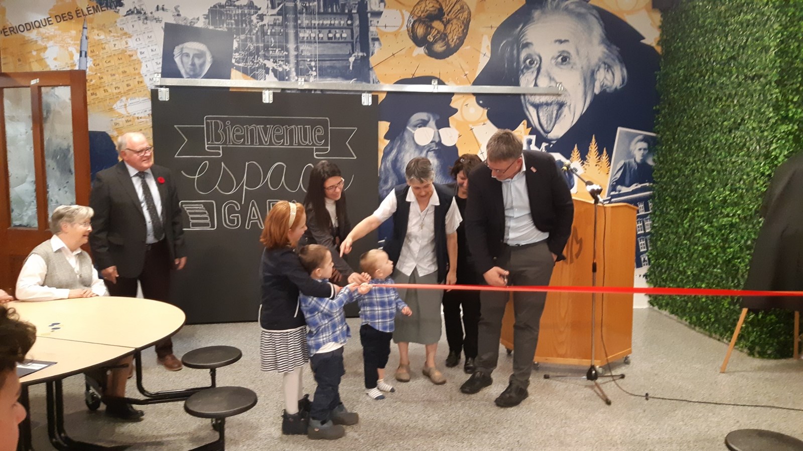 L'école Jésus-Marie inaugure son Espace Garaga