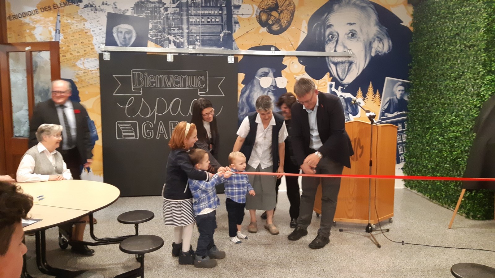 L'école Jésus-Marie inaugure son Espace Garaga