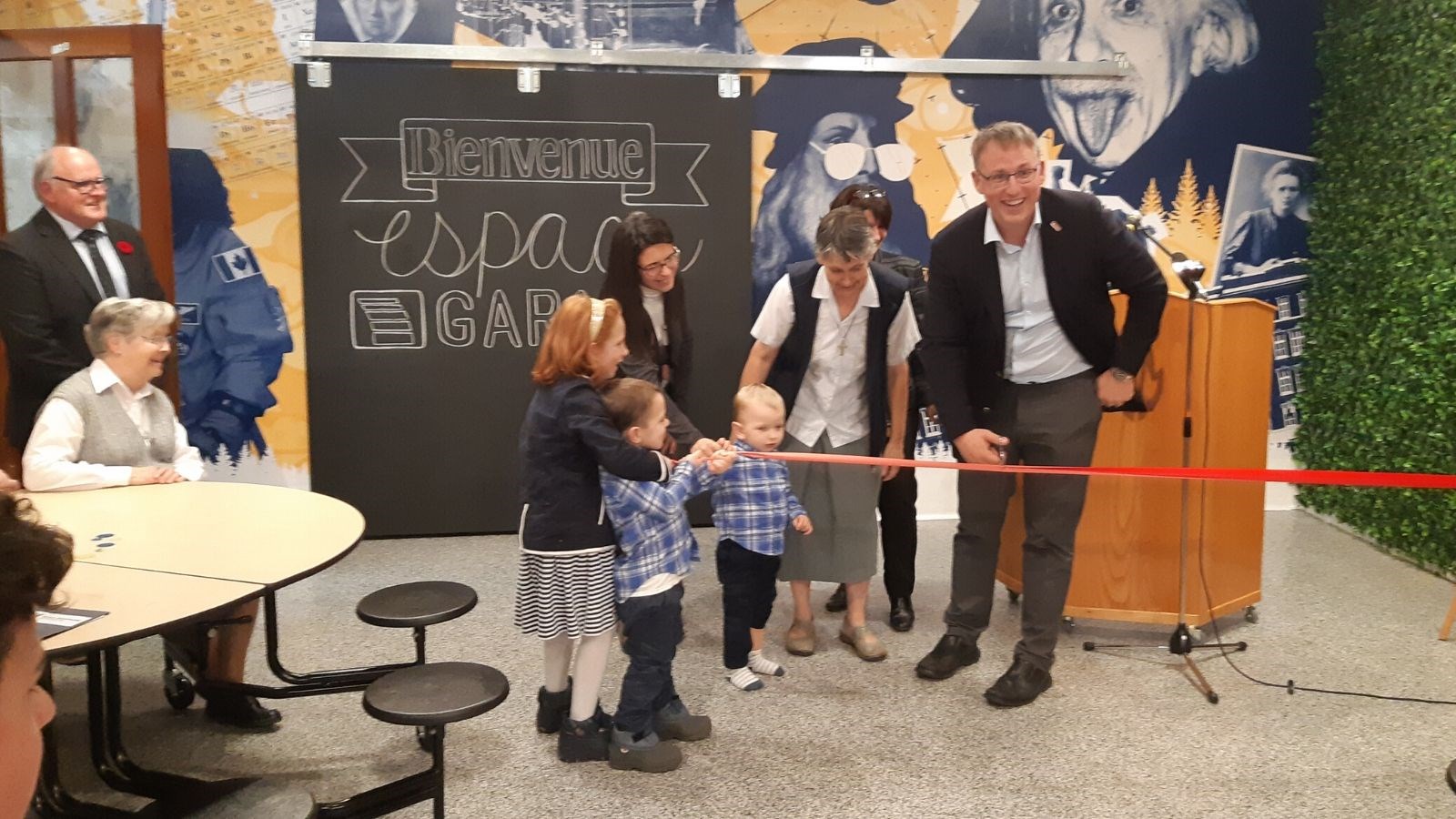 L'école Jésus-Marie inaugure son Espace Garaga