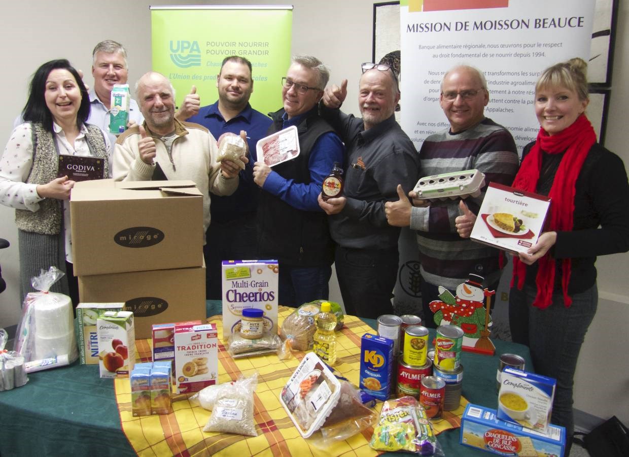 Moisson Beauce distribuera 2250 paniers de Noël cette année