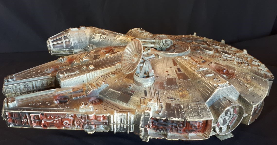 L'exposition compte plus de 80 répliques exactes des vaisseaux de l’univers Star Wars.