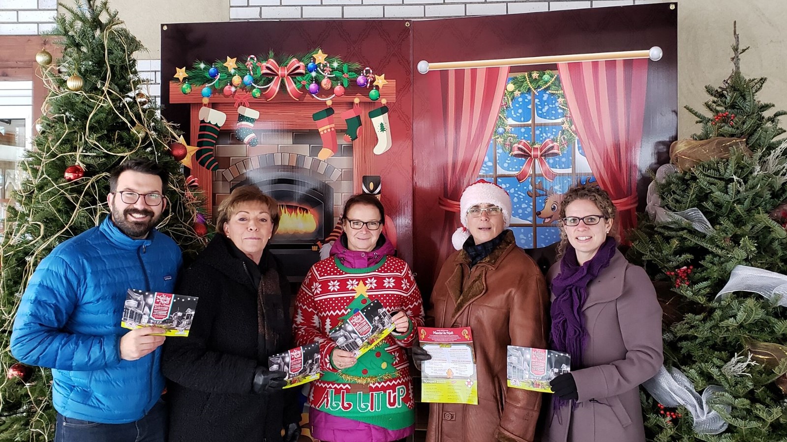 Olivier Duval, Louise-Andrée Doyon, Line Turgeon, Barbara Bourque et Manon Bougie