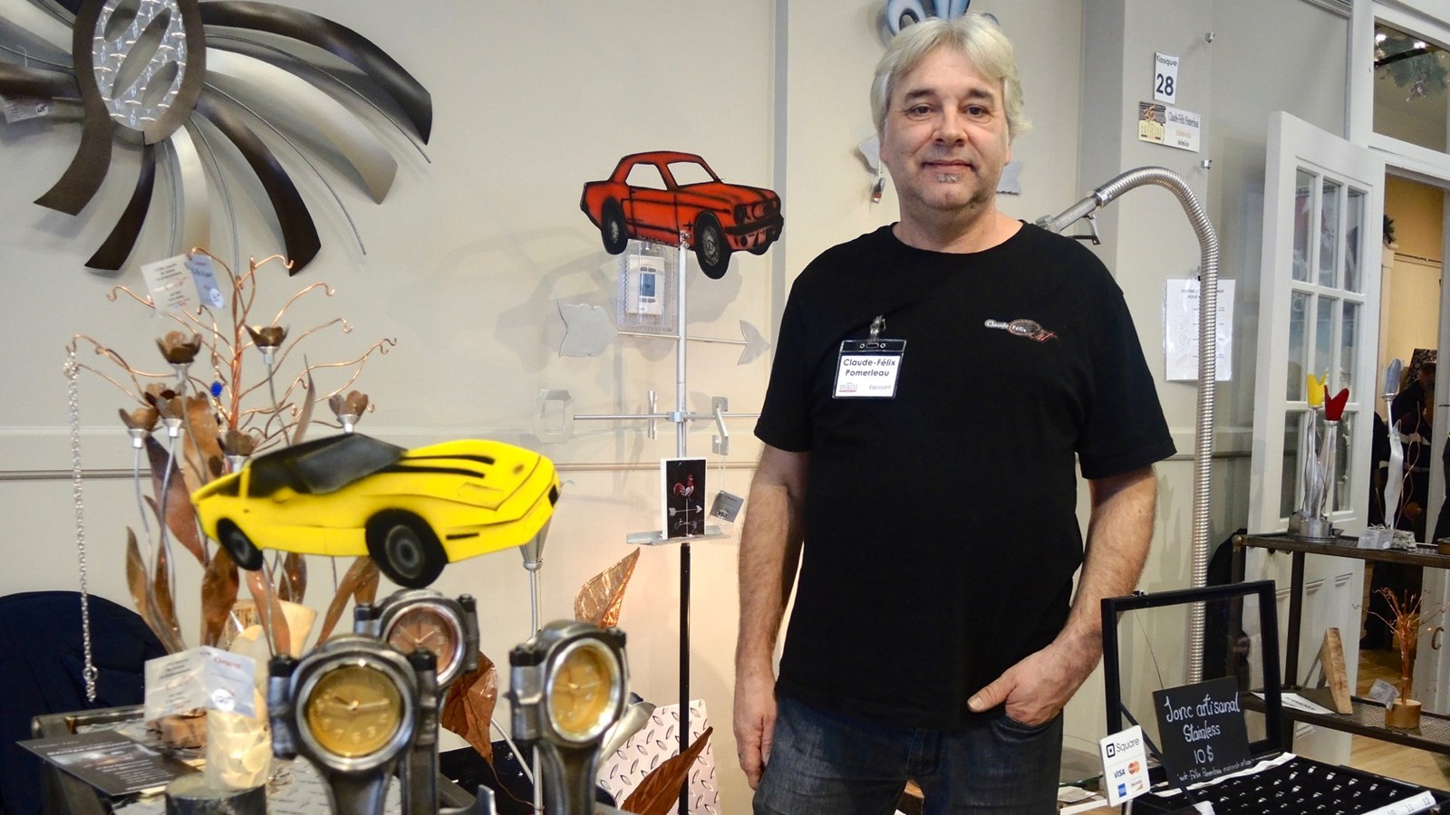 Des trouvailles originales au Salon des Artistes et artisans de Beauce