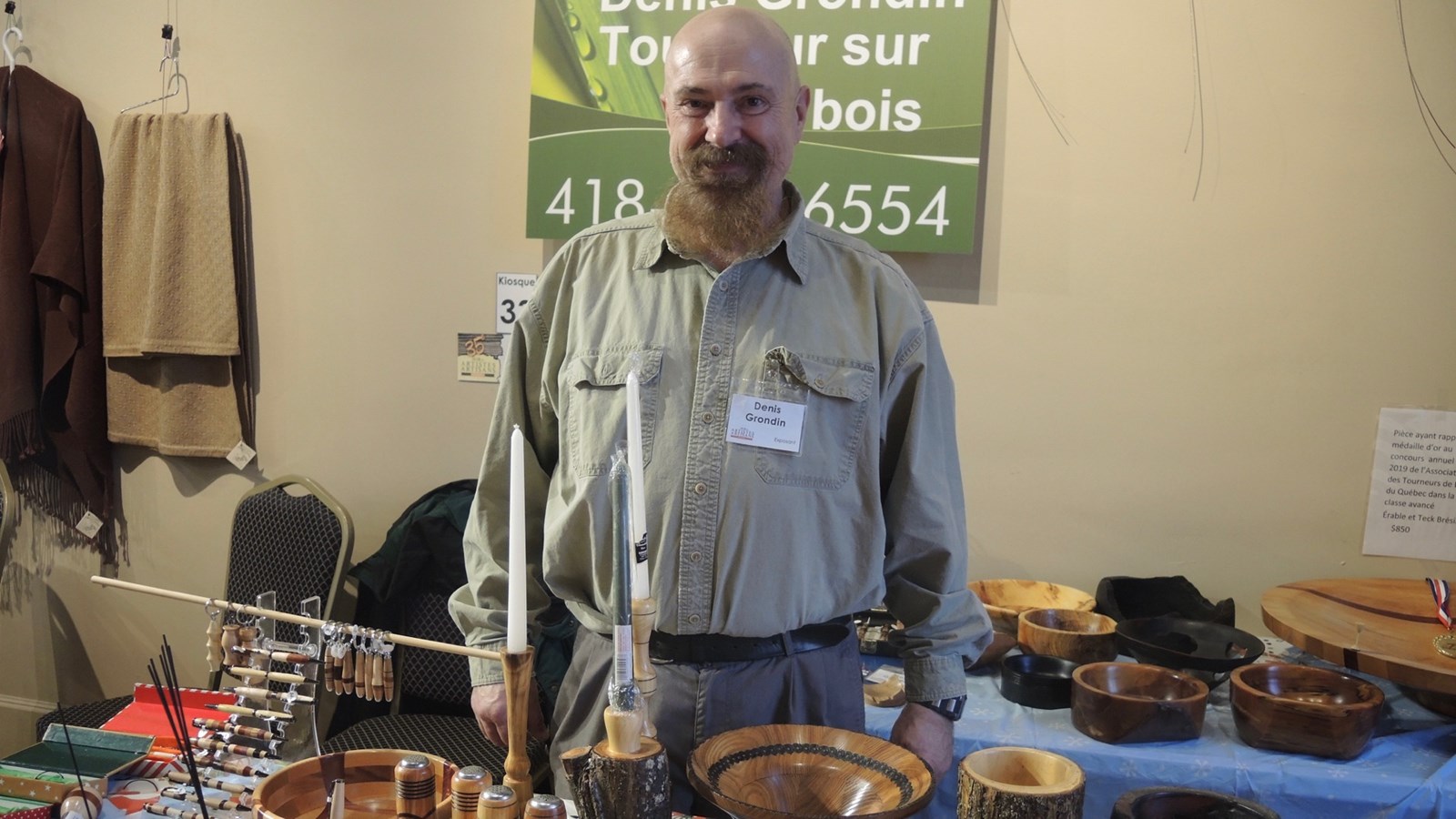 Des trouvailles originales au Salon des Artistes et artisans de Beauce