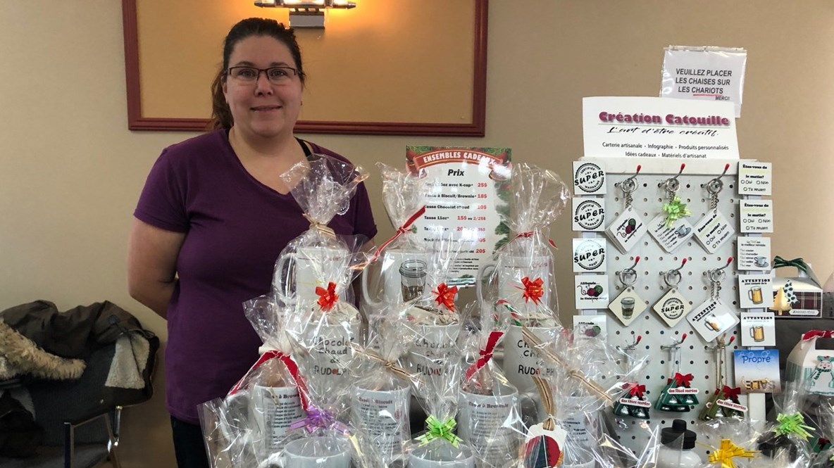 28 exposants réunis au marché de Noël de Beauceville