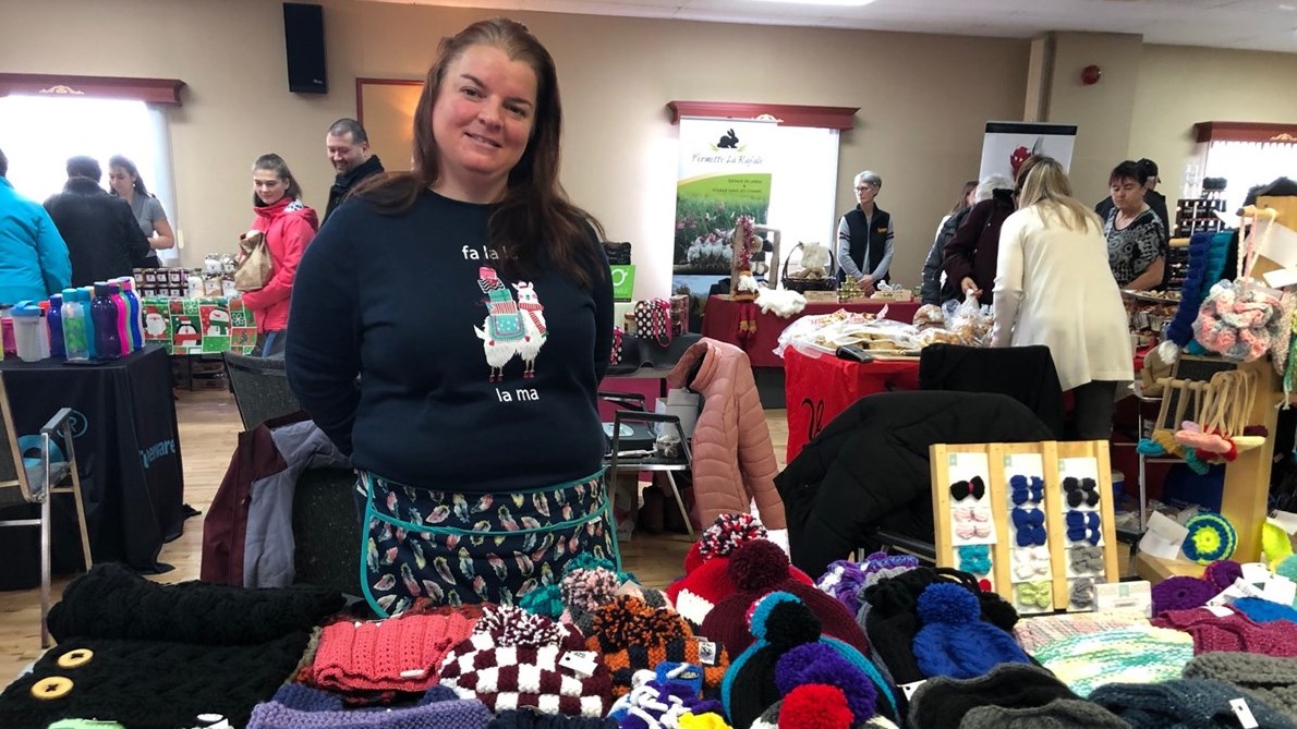 28 exposants réunis au marché de Noël de Beauceville