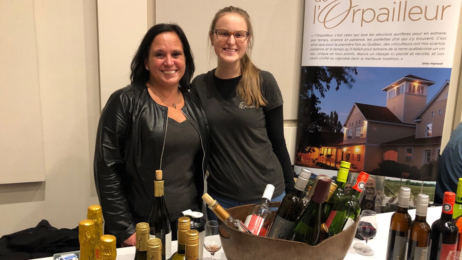 Une clientèle qui rajeunit au Salon des vins de Saint-Georges