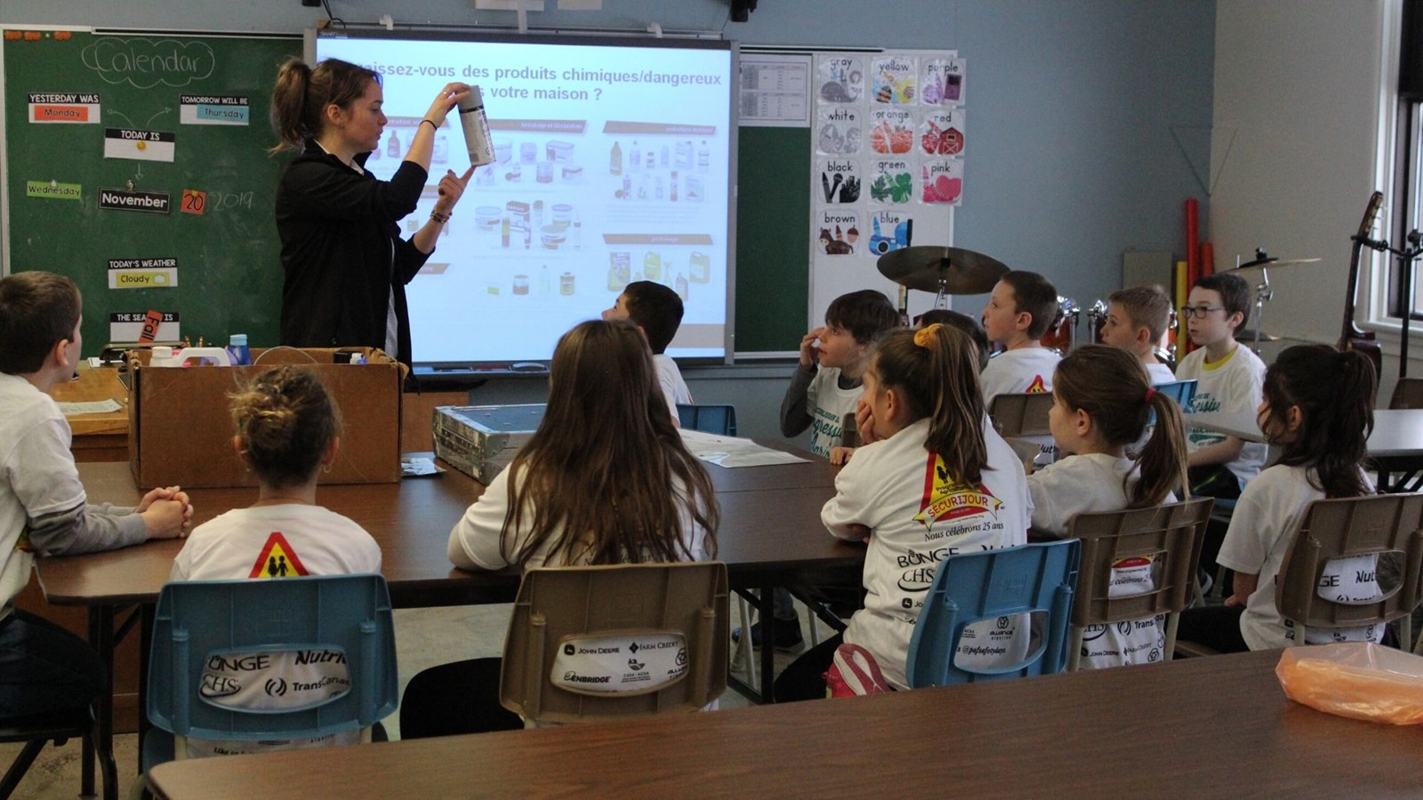 Des enfants de Saint-Théophile initiés à la prévention et à la sécurité à la ferme