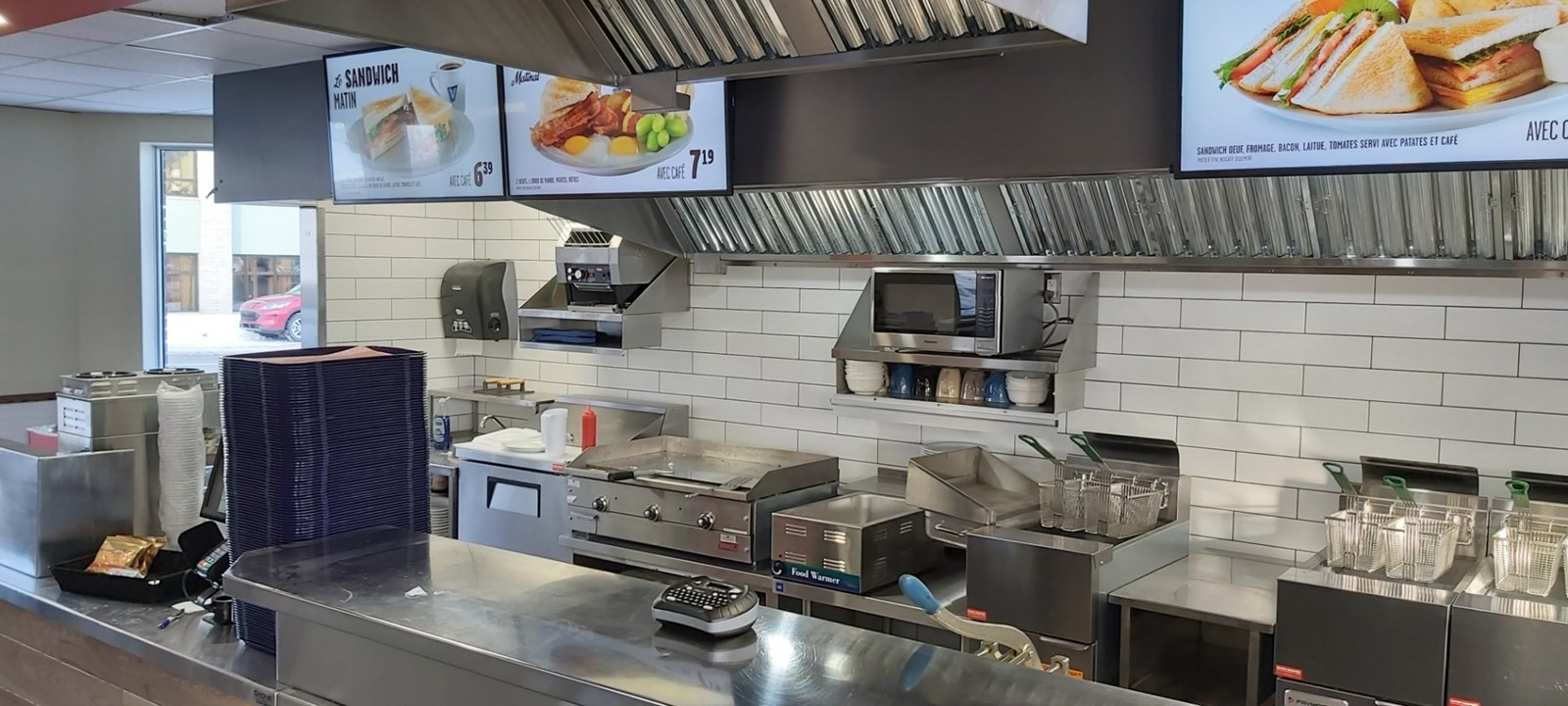 Toutes les installations sont flambant neuves.