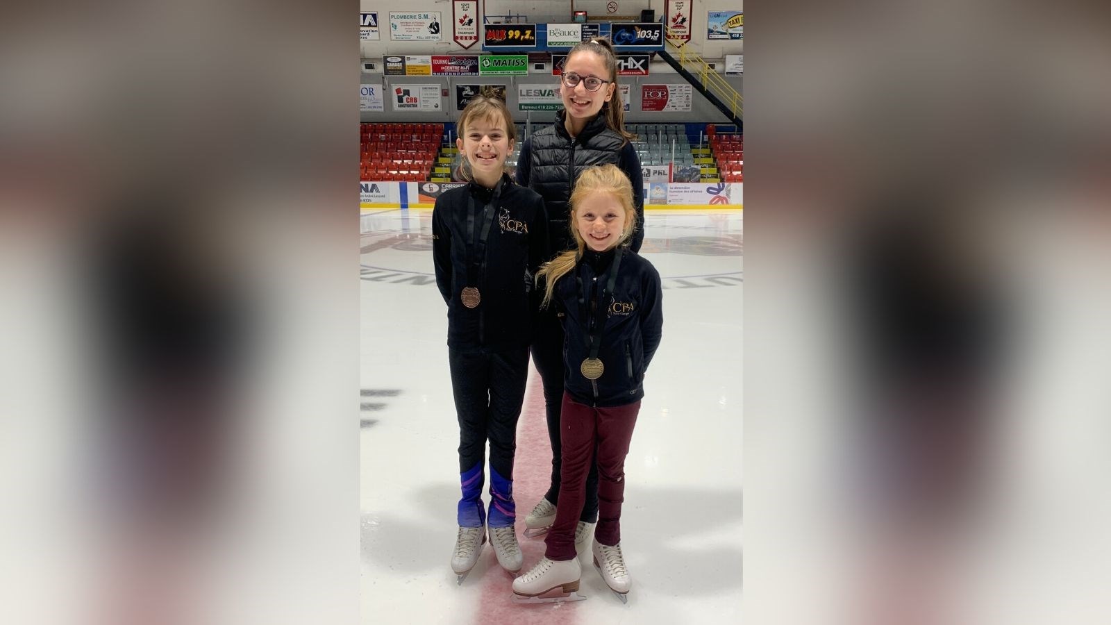 Trois patineuses du CPA de Saint-Georges font bonne figure
