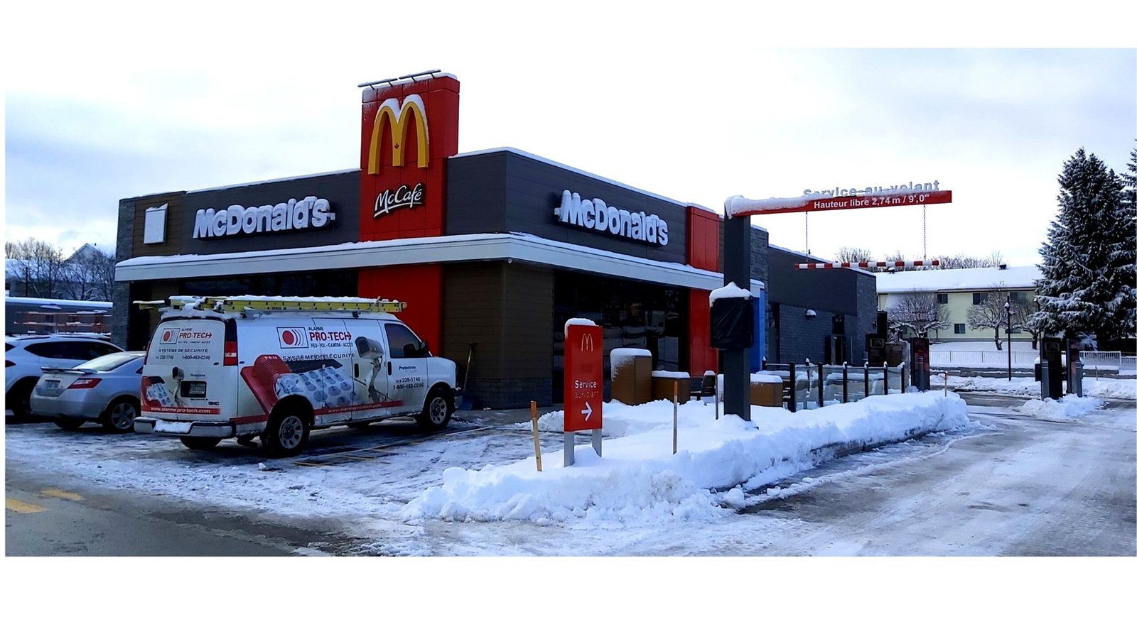 Ouverture ce matin du 4e McDo de Saint-Georges