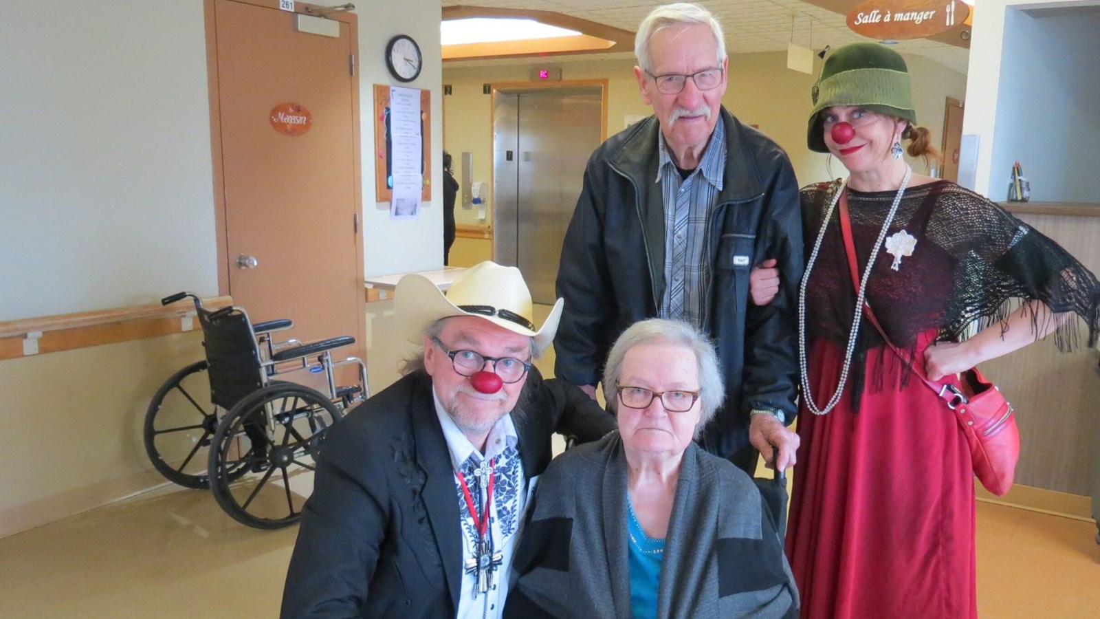 Rosaire (Alexis Roy) et Paulette Labelle (Anik Farley), Mme Jeannine et son conjoint au CHSLD de Beauceville du CISSS de Chaudière-Appalaches.