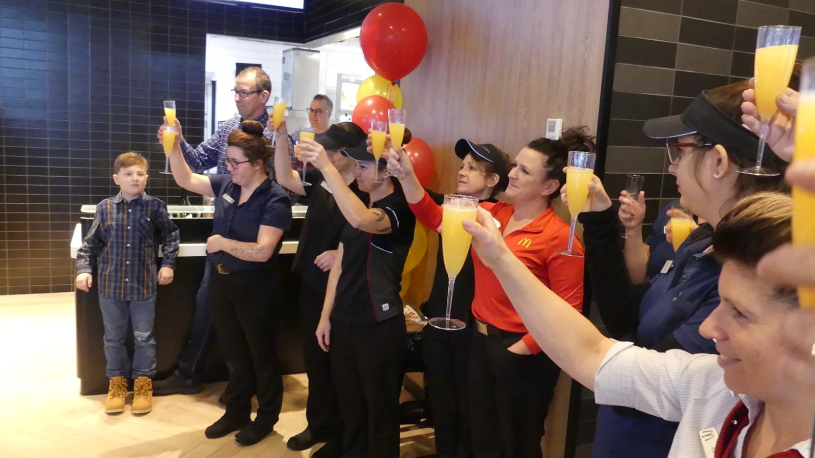 Le restaurant McDonald's de l'Ouest est officiellement ouvert