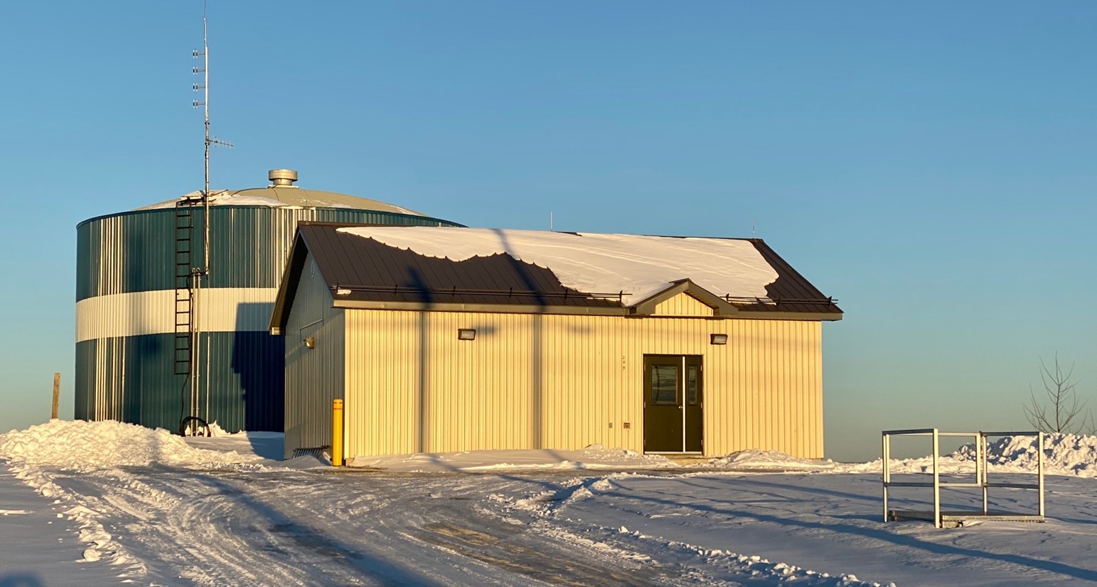 La nouvelle centrale de traitement de l’eau potable de Saint-Victor.