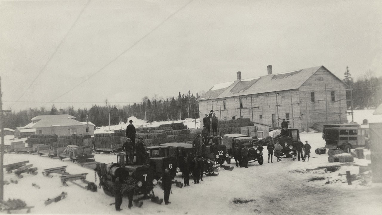 LES ÉNORMES LOG HAULERS D'ÉDOUARD LACROIX
