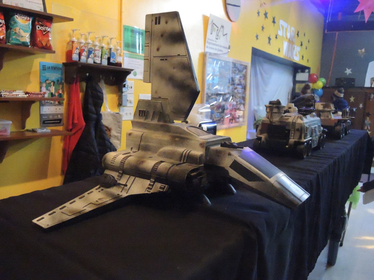 Une incursion dans l’univers de Star Wars grâce à l’artiste Carl Gauthier