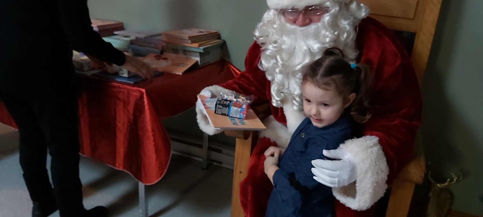 Le Père Noël de passage à Beauceville
