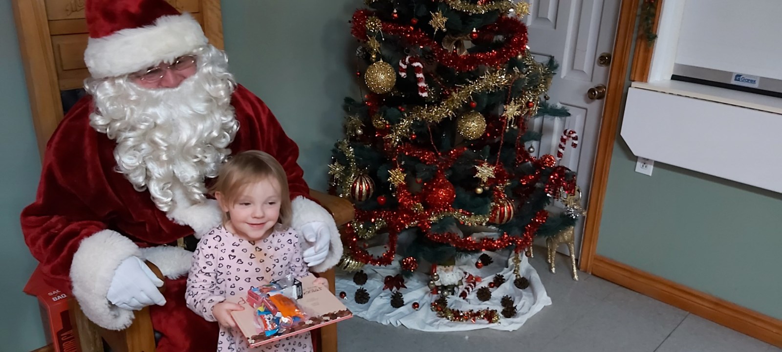 Le Père Noël de passage à Beauceville