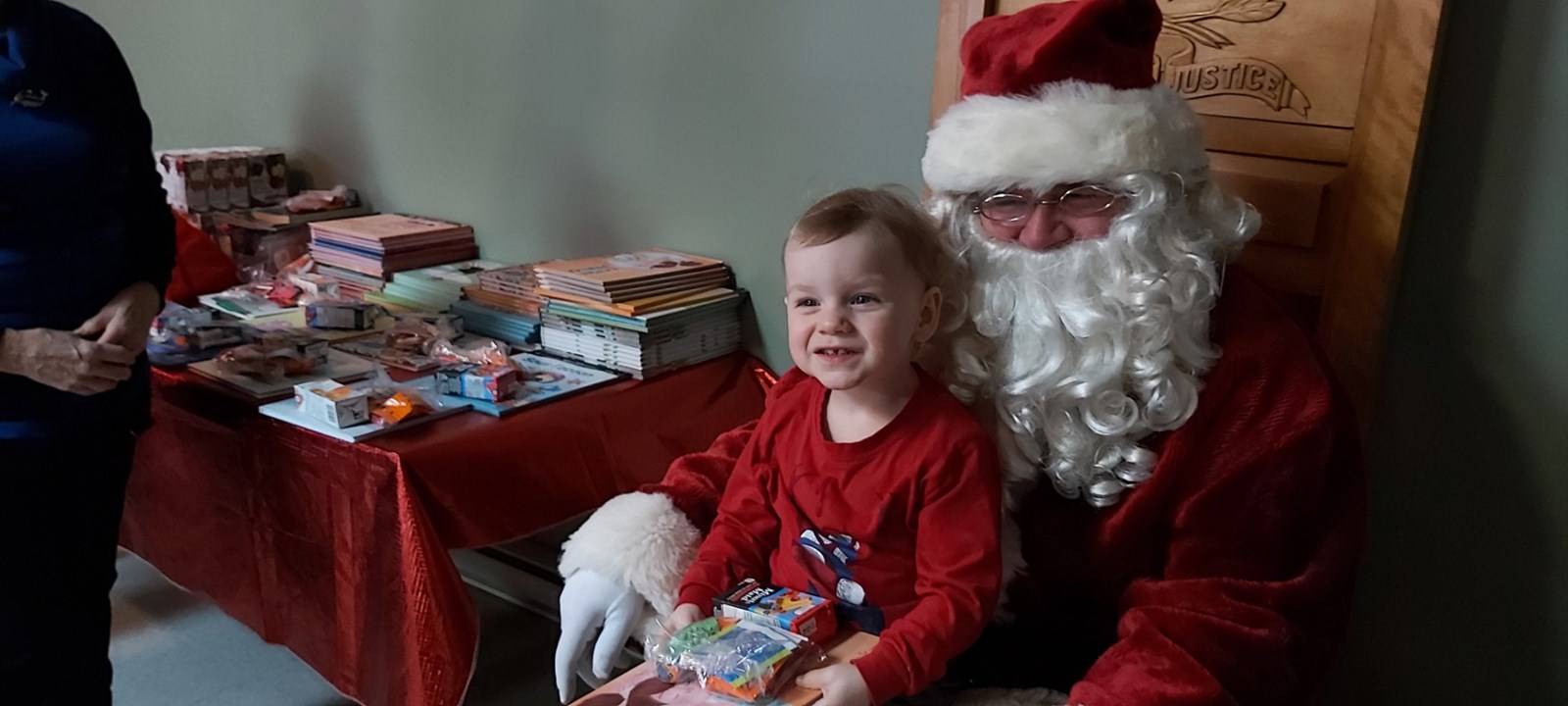 Le Père Noël de passage à Beauceville