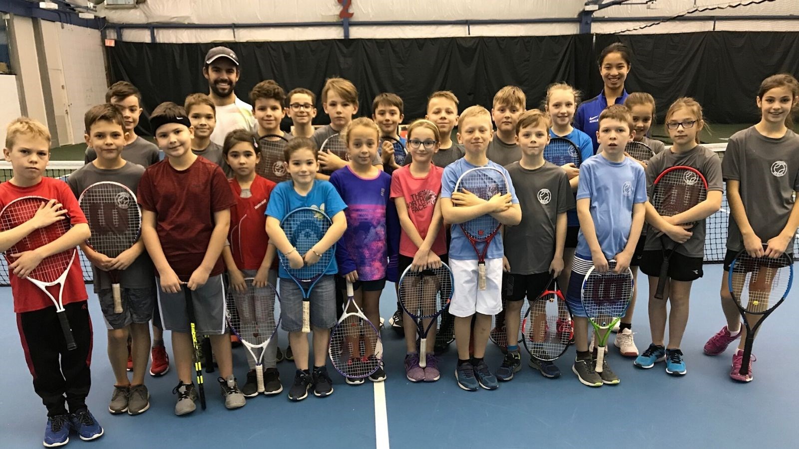 Les participants des Olympiques juniors