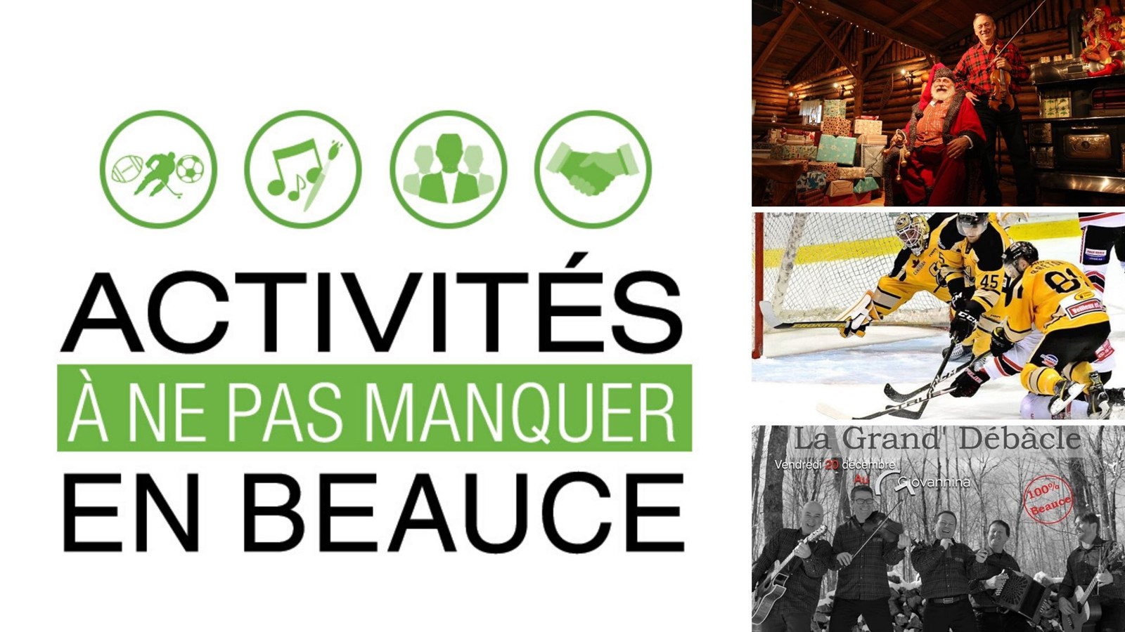 Quoi faire en Beauce du 20 au 22 décembre