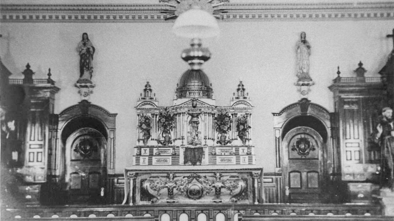LA SACRISTIE DE L'ÉGLISE SAINT-GEORGES