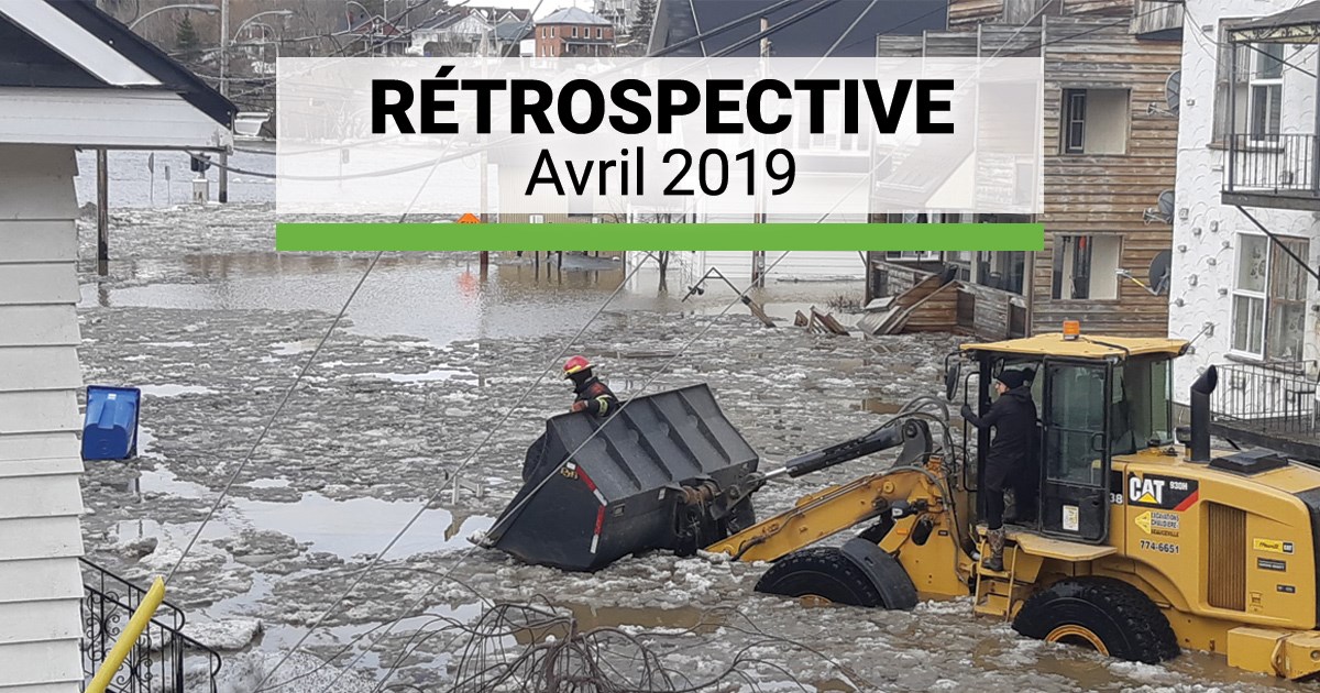 Le mois d'avril a été celui des inondations historiques à travers la Beauce. 