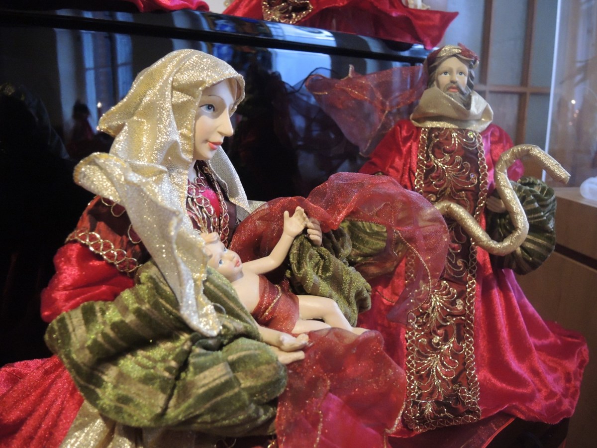 Les crèches de Noël, plus qu'une passion pour Hélène Paquet et Martial Drouin