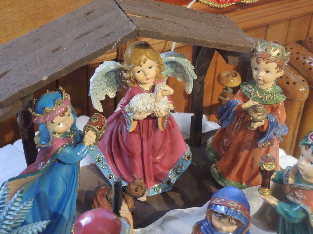 Les crèches de Noël, plus qu'une passion pour Hélène Paquet et Martial Drouin