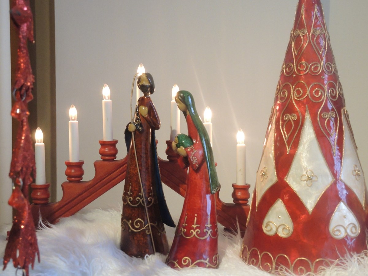 Les crèches de Noël, plus qu'une passion pour Hélène Paquet et Martial Drouin