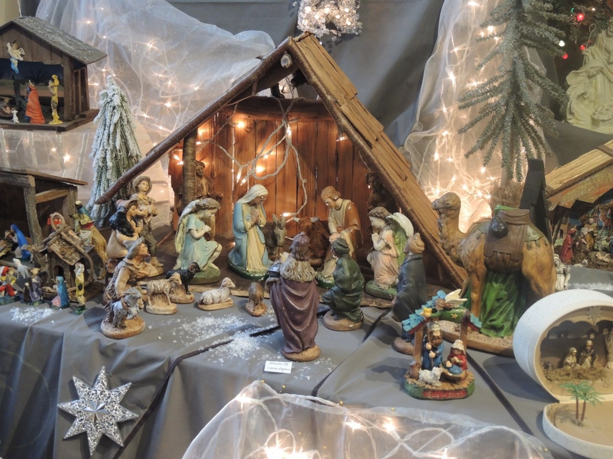 Les crèches de Noël, plus qu'une passion pour Hélène Paquet et Martial Drouin