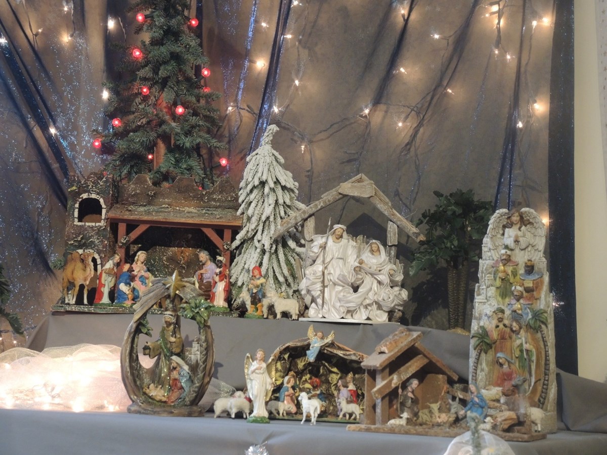 Les crèches de Noël, plus qu'une passion pour Hélène Paquet et Martial Drouin