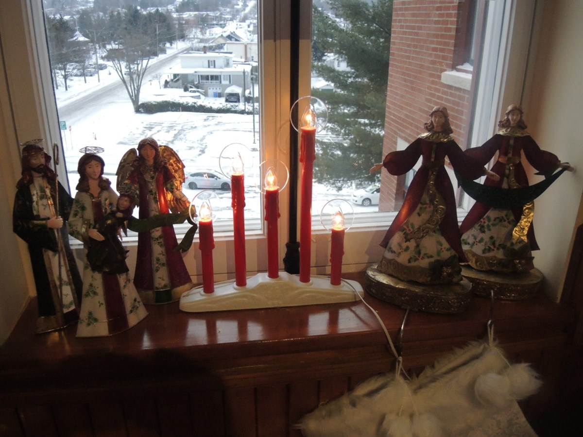 Les crèches de Noël, plus qu'une passion pour Hélène Paquet et Martial Drouin