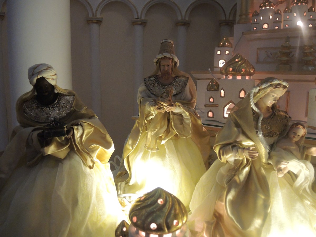 Les crèches de Noël, plus qu'une passion pour Hélène Paquet et Martial Drouin