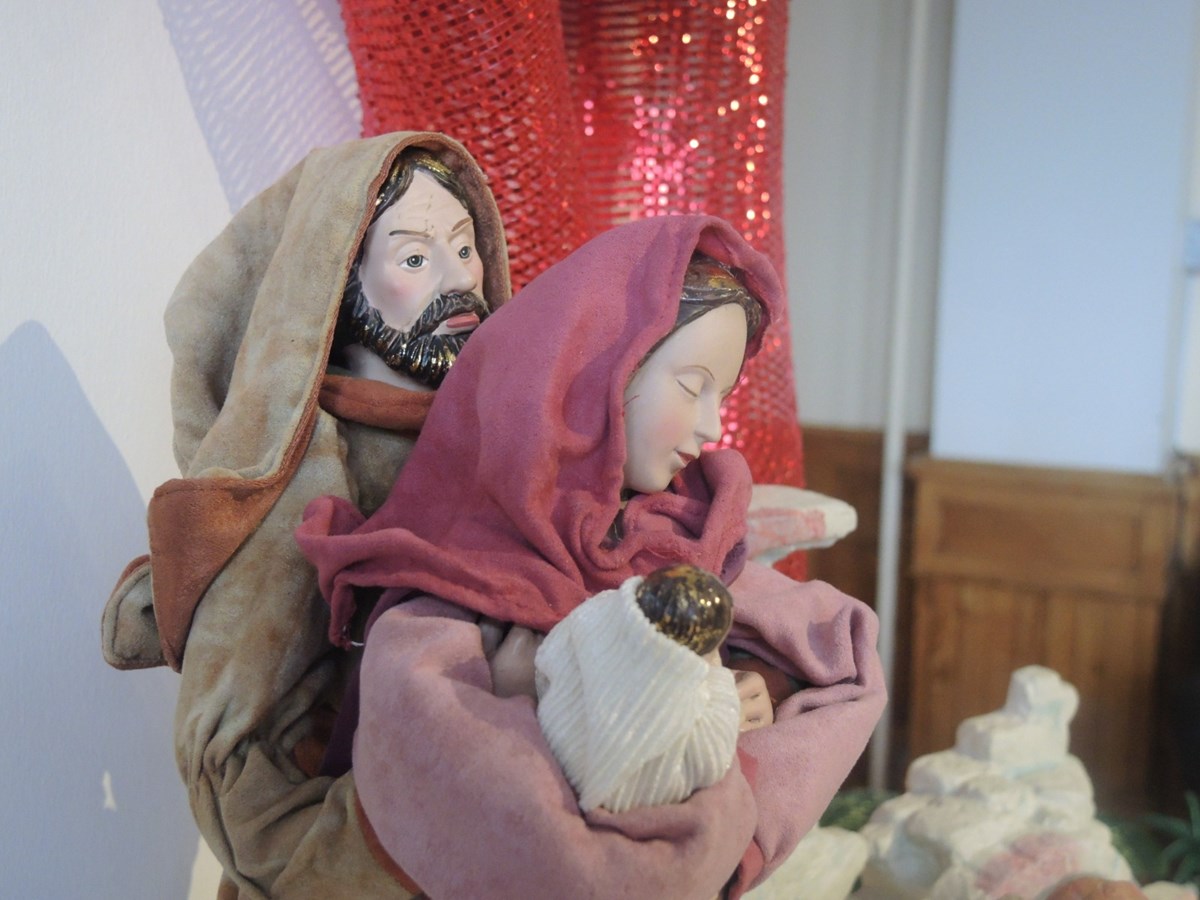Les crèches de Noël, plus qu'une passion pour Hélène Paquet et Martial Drouin