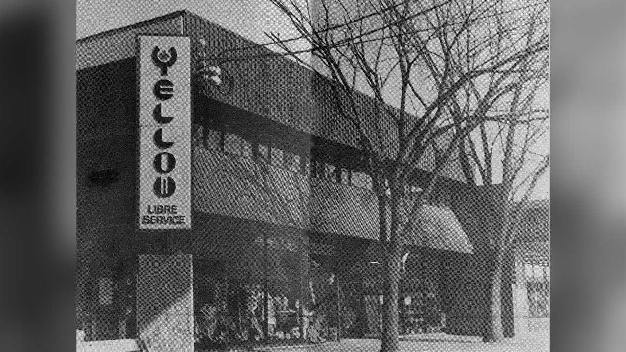 LES ANCIENS SITES DU MAGASIN YELLOW