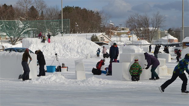 Le Festival de sculptures sur neige de Saint-Georges a 20 ans