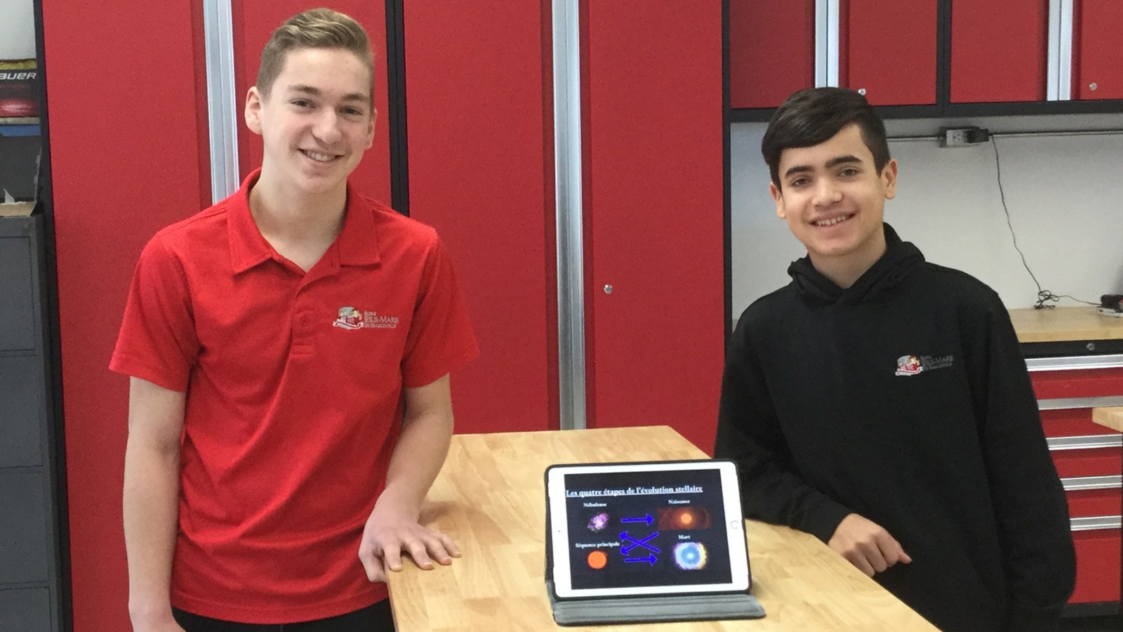 Maxime Tremblay et Tristan Caron