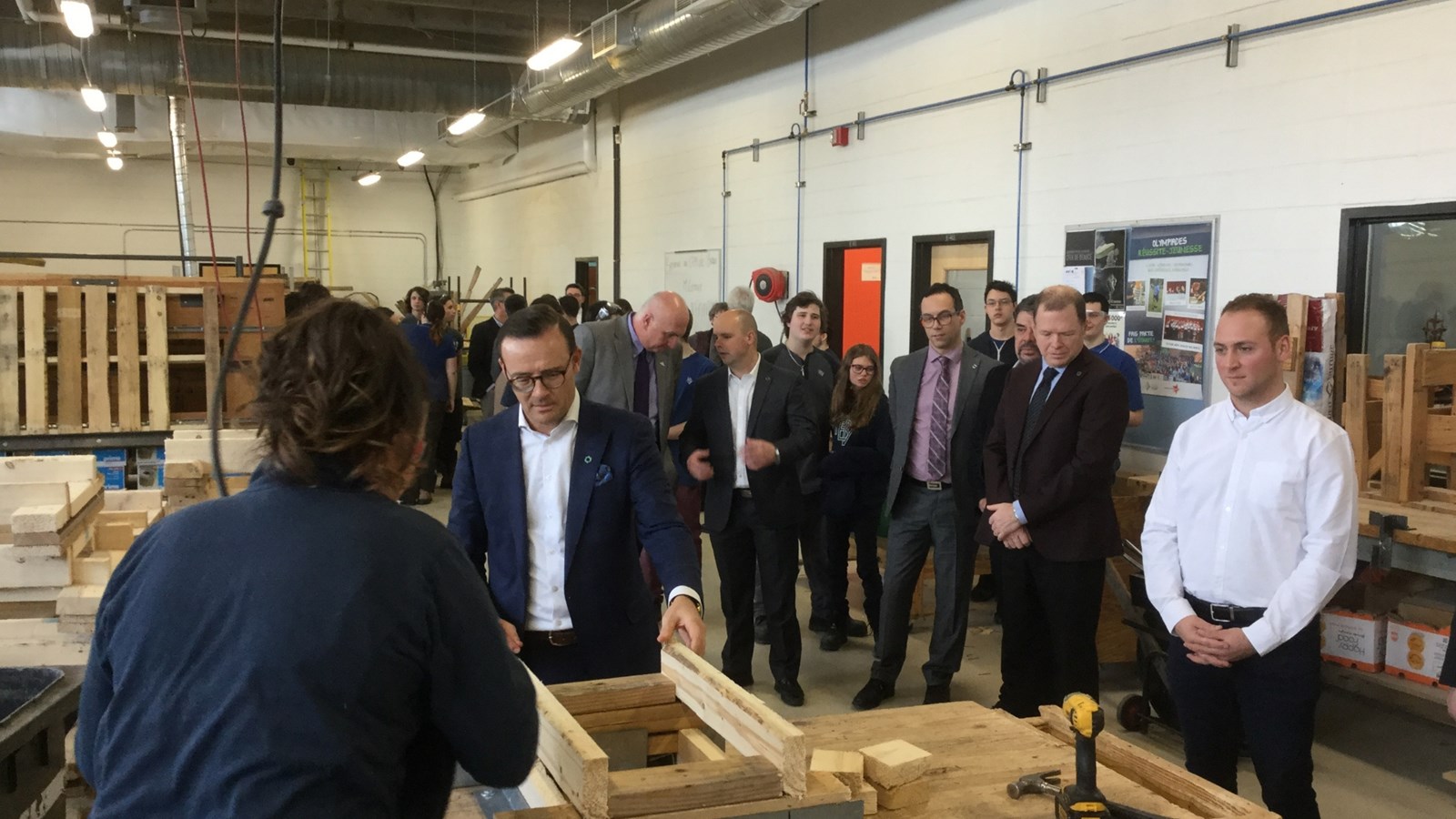 Le projet de serres du CFER est appuyé par Guy Cormier