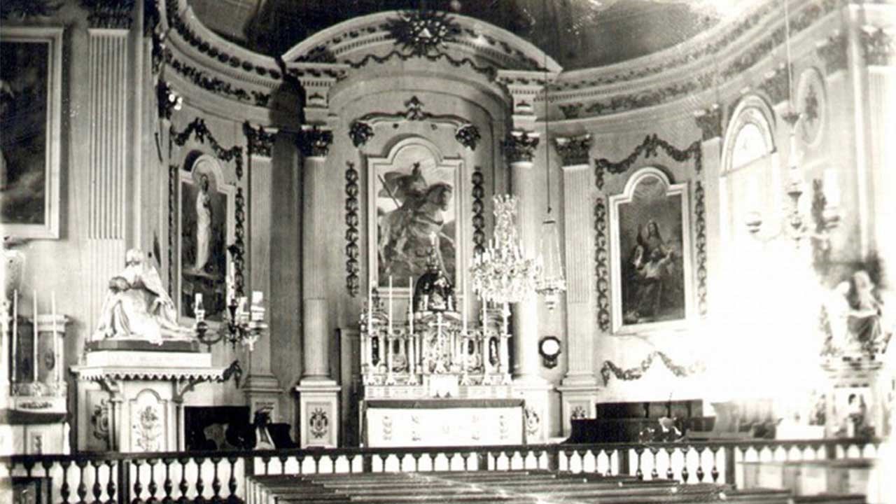 L'ÉGLISE DE 1862 À SAINT-GEORGES