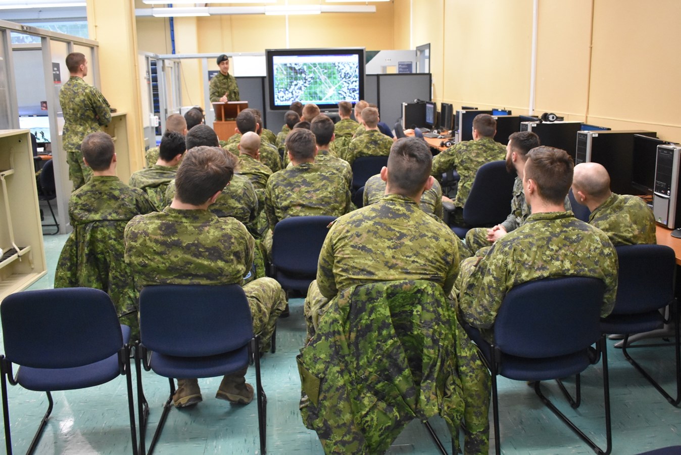 Le Régiment de la Chaudière utilise la simulation virtuelle pour s'entraîner