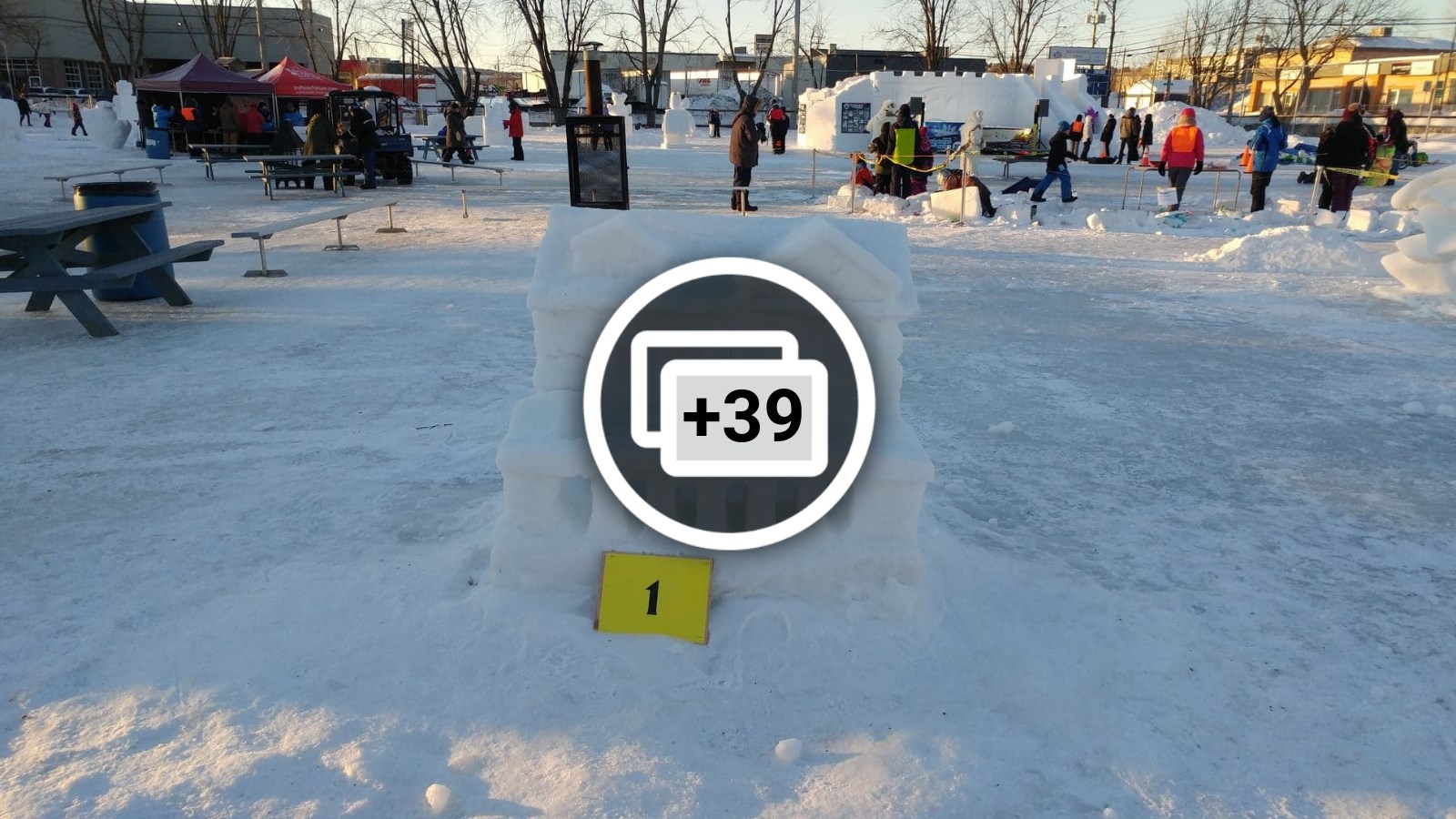 20e Festival de sculptures sur neige : les sculpteurs ont rivalisé d'imagination