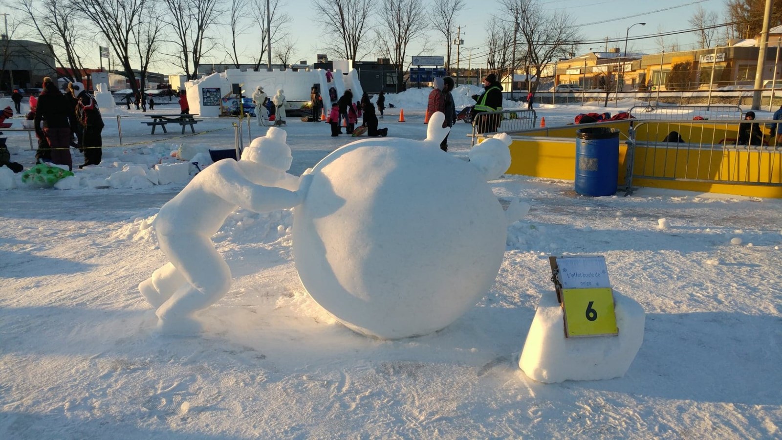 20e Festival de sculptures sur neige : les sculpteurs ont rivalisé d'imagination