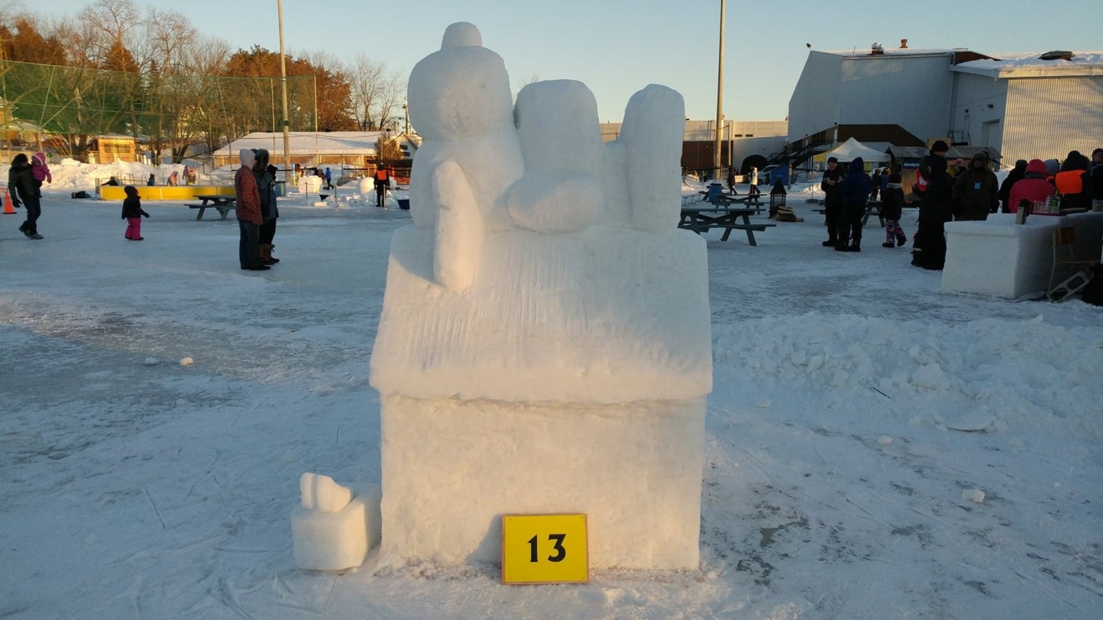 20e Festival de sculptures sur neige : les sculpteurs ont rivalisé d'imagination