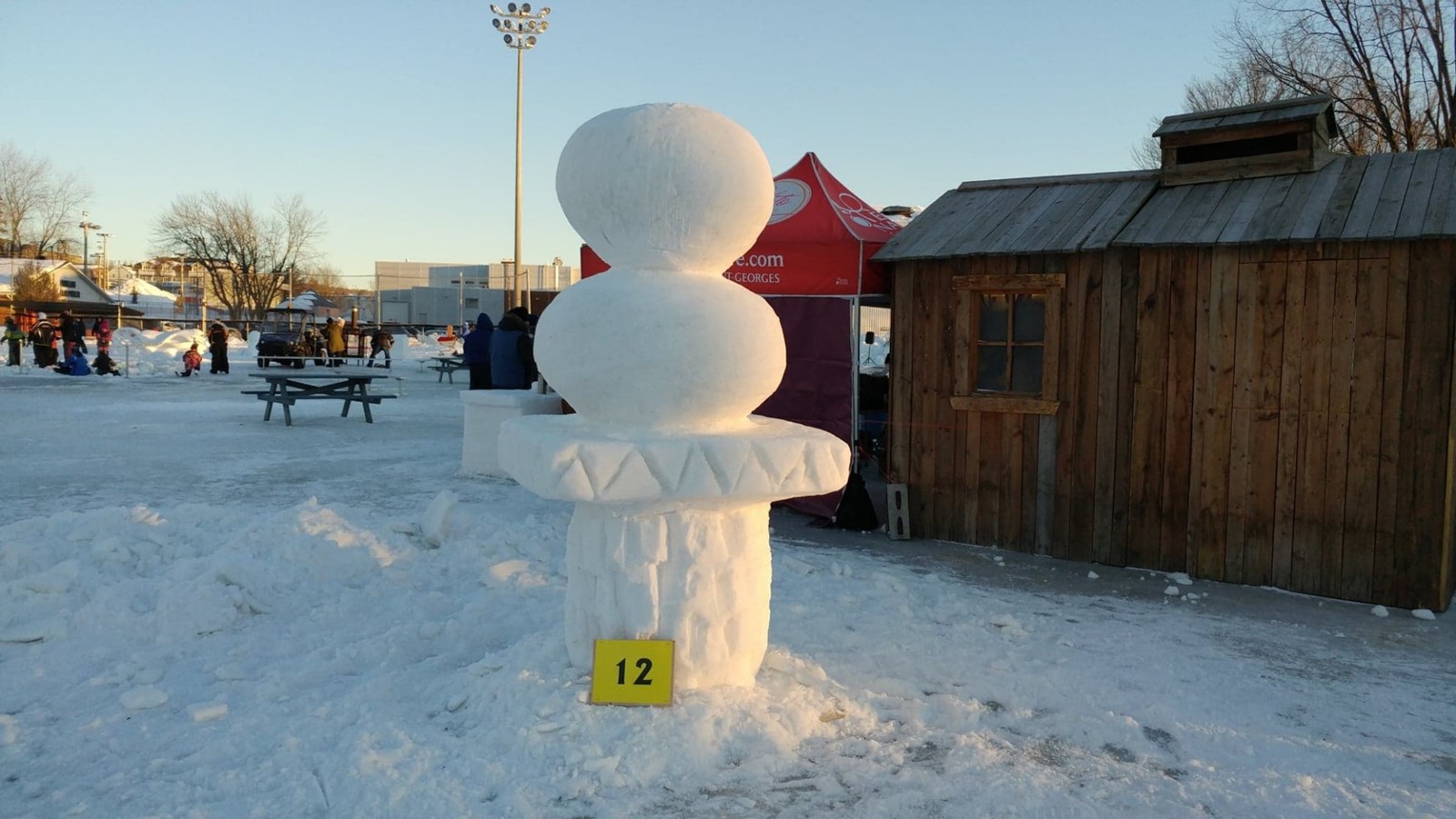 20e Festival de sculptures sur neige : les sculpteurs ont rivalisé d'imagination