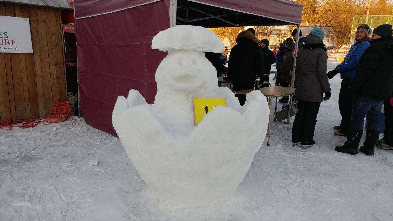 20e Festival de sculptures sur neige : les sculpteurs ont rivalisé d'imagination
